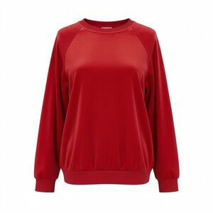 Women's Red velvet Sweatshirt